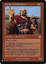 Pardic Collaborator (PLST-TOR-106) - The List