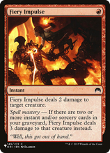 Fiery Impulse (PLST-ORI-145) - The List