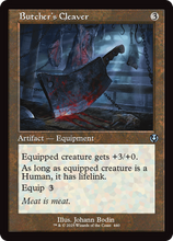 Butcher's Cleaver (Retro Frame) (-440) - Innistrad Remastered