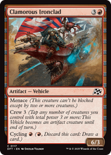 Clamorous Ironclad (-117) - Aetherdrift Foil
