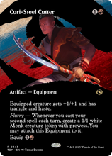 Cori-Steel Cutter (Borderless) (TDM-343) - Tarkir: Dragonstorm