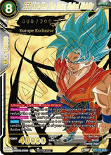 SSB Kaio-Ken Son Goku, United Divinity (European Serial Numbered) (BT1-111) - Tournament Promotion Cards