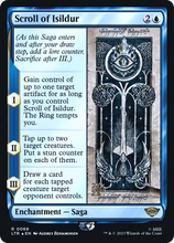 Scroll of Isildur [The Lord of the Rings: Tales of Middle-Earth Prerelease Promos]