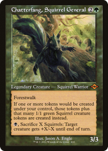 Chatterfang, Squirrel General (Retro Foil Etched) [Modern Horizons 2]