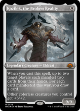 Kozilek, the Broken Reality (Foil Etched) [Modern Horizons 3]