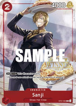 Sanji (Online Regional 2023) [Winner] (ST01-004) - One Piece Promotion Cards