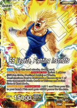 Vegeta // SS Vegeta, Fighting Instincts (Starter Deck Exclusive) (SD22-01) [Power Absorbed]
