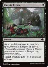 Caustic Exhale (TDM-074) - Tarkir: Dragonstorm