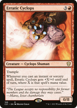 Erratic Cyclops [Commander 2021]