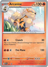 Arcanine (011) [Scarlet & Violet: Black Star Promos]