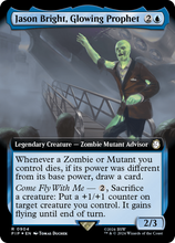 Jason Bright, Glowing Prophet (Extended Art) (Surge Foil) [Fallout]