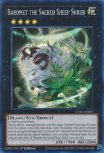 Baromet the Sacred Sheep Shrub [CYAC-EN097] Super Rare