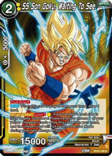 SS Son Goku, Waiting To See (BT21-108) [Wild Resurgence]