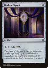 Orzhov Signet [Ravnica Allegiance Guild Kit]