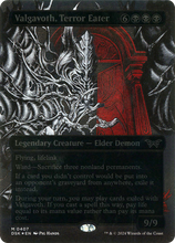 Valgavoth, Terror Eater (DSK-407) - Duskmourn: House of Horror: (Showcase)