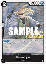 Helmeppo (Judge) [One Piece Promotion Cards]