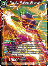 Piccolo, Prideful Strength (BT21-014) [Wild Resurgence Pre-Release Cards]