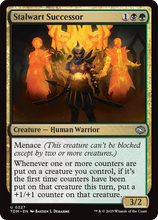 Stalwart Successor (TDM-227) - Tarkir: Dragonstorm Foil