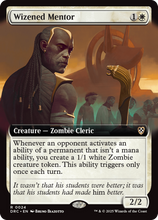 Wizened Mentor (Extended Art) (-024) - Commander: Aetherdrift