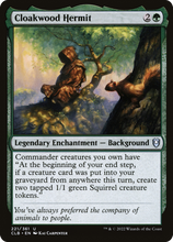 Cloakwood Hermit (CLB-221) - Commander Legends: Battle for Baldur's Gate Foil