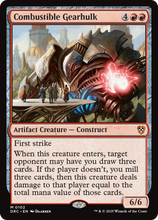 Combustible Gearhulk (-102) - Commander: Aetherdrift