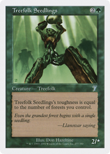 Treefolk Seedlings [Seventh Edition]