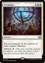 Terminus (DSC-070) - Duskmourn: House of Horror Commander: (miracle) Foil