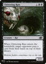 Chittering Rats (PLST-J22-387) - The List