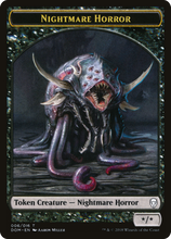 Nightmare Horror Token [Dominaria Tokens]
