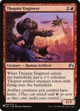 Thopter Engineer (PLST-ORI-165) - The List