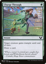 Charge Through (PLST-STX-124) - The List