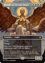 Herald of Eternal Dawn (FDN-299) - Foundations (Borderless) Foil