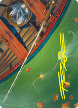 Fishing Pole // Fishing Pole (AFDN-018) - Foundations Art Series (Borderless)
