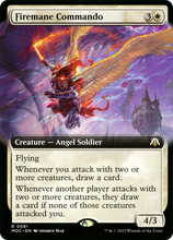 Firemane Commando (Extended Art) [March of the Machine Commander]