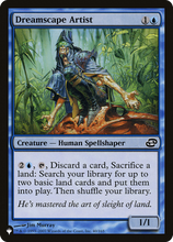 Dreamscape Artist (PLST-PLC-40) - The List