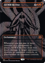All Will Be One (Oil Slick Raised Foil) [Phyrexia: All Will Be One]