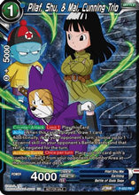 Pilaf, Shu, & Mai, Cunning Trio (Zenkai Series Tournament Pack Vol.4 Winner) (P-502) - Tournament Promotion Cards Foil