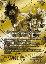 Son Goku // Ultra Instinct Son Goku, Limits Surpassed (Championship 2023 Golden Card Vol.2, Version 1) (BT9-100) - Tournament Promotion Cards