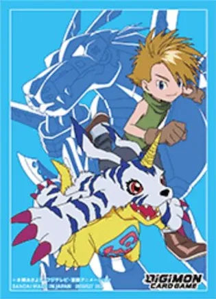 Digimon - Official Card Sleeves 2023 - Matt Ishida & Gabumon