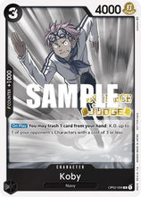 Koby (Judge) [One Piece Promotion Cards]