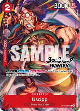 Usopp (3-on-3 Cup) [Winner] (OP01-004) - One Piece Promotion Cards