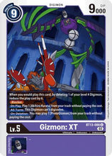 Gizmon: XT [BT13-086] [Versus Royal Knights Booster]