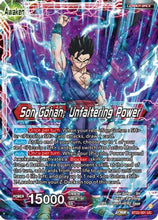 Son Gohan // Son Gohan, Unfaltering Power (BT22-001) [Critical Blow]