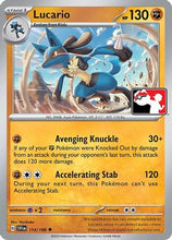 Lucario (114/198) [Scarlet & Violet Stamp]