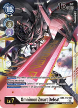 Omnimon Zwart Defeat [BT5-112] (Resurgence Booster Reprint) [Resurgence Booster]