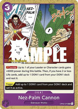 Nez-Palm Cannon [Kingdoms of Intrigue Pre-Release Cards]