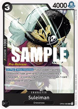 Suleiman [Kingdoms of Intrigue Pre-Release Cards]