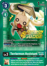 Terriermon Assistant [EX4-033] (Judge Pack 4) [Alternative Being Booster Promos]