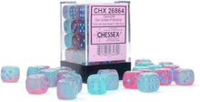 Chessex - 12mm d6 Dice Block (36 dice) - Various Colours