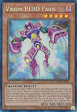 Vision HERO Faris [RA01-EN004] Prismatic Collector's Rare
